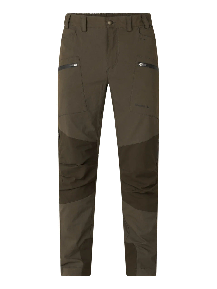 SEELAND Spruce Membrane Trousers - Mens - Pine Green / Grizzly Brown