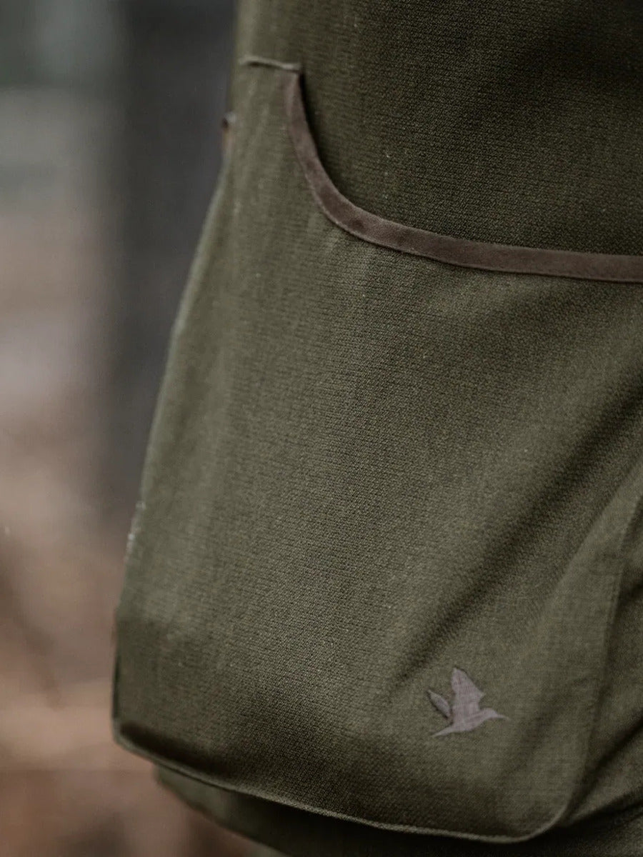 SEELAND Woodcock Royale Waistcoat - Mens - Shaded Olive