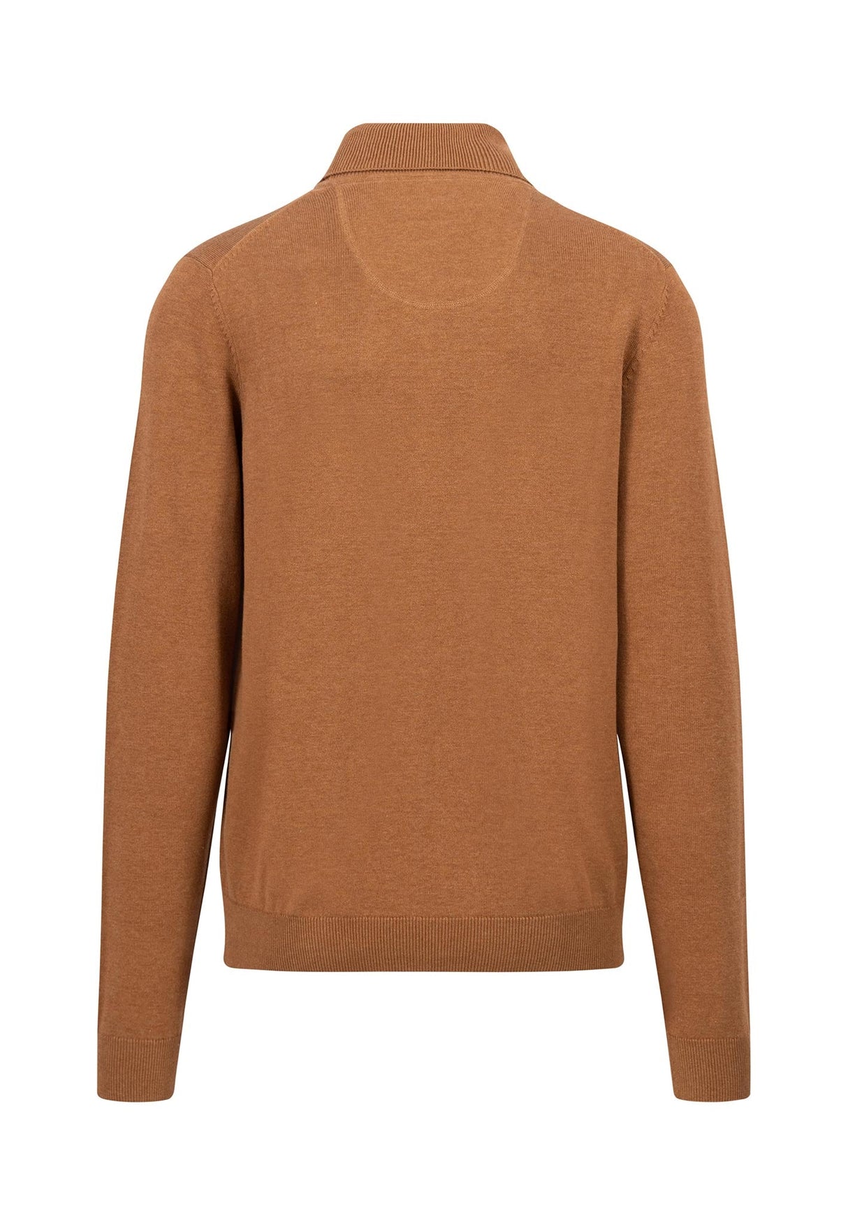 60% OFF FYNCH HATTON Turtle Neck Cotton Sweater - Men's – Hazel - Size: SMALL
