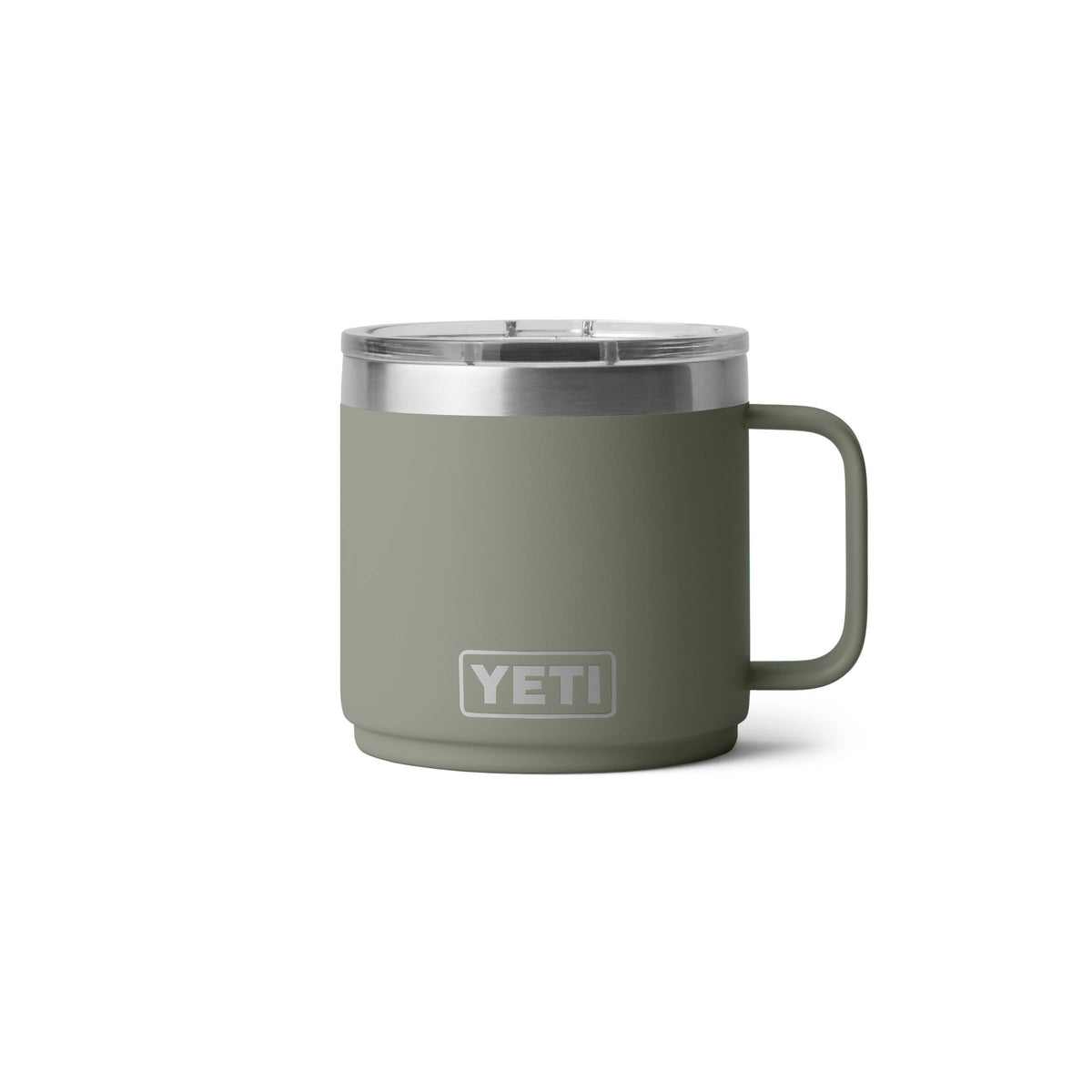 YETI Rambler 14 OZ (414ml) Stackable Mug With DuraSip™ Ceramic Lining - Pampa Green
