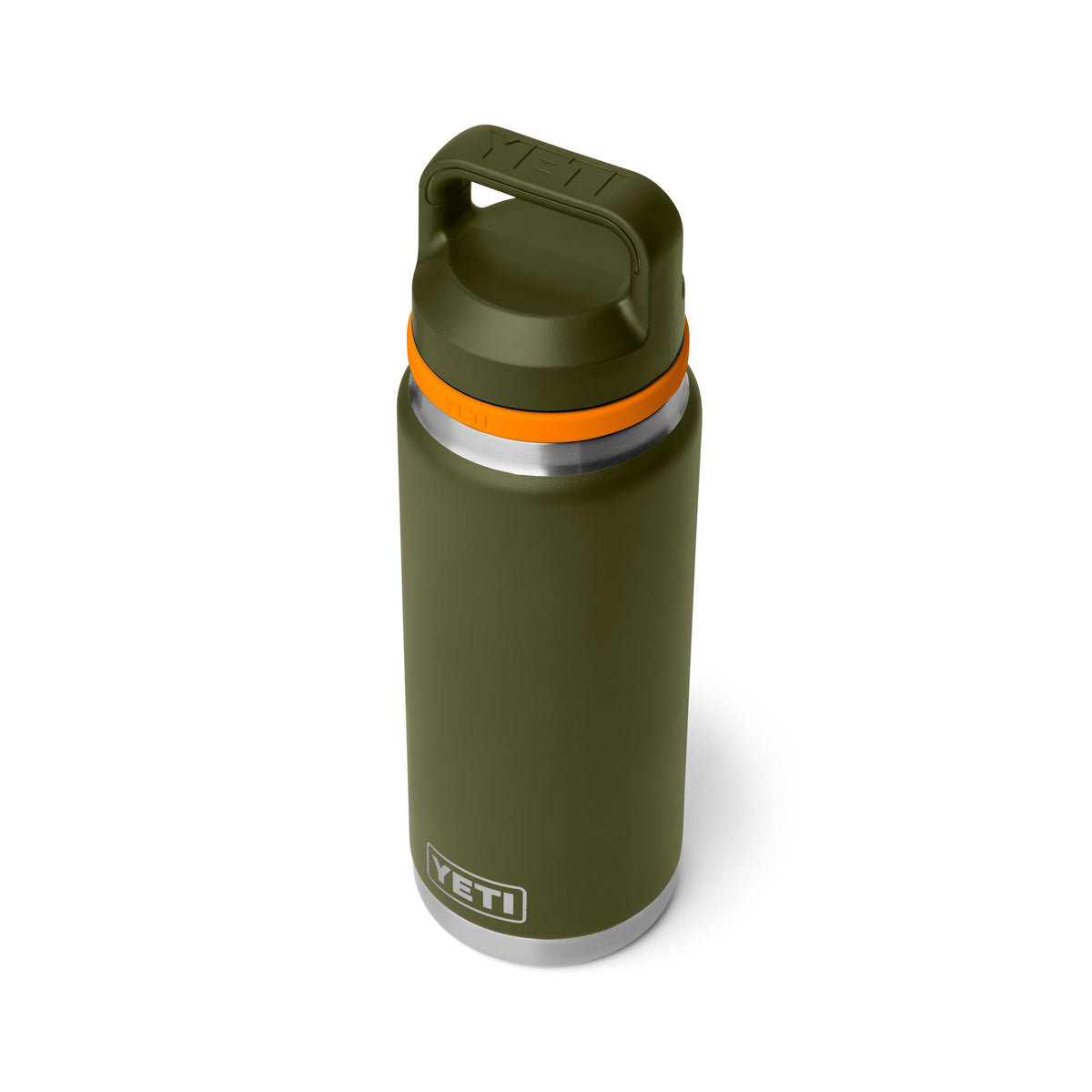 YETI Rambler 26 OZ (769ml) Bottle With Chug Cap - Olive / King Crab