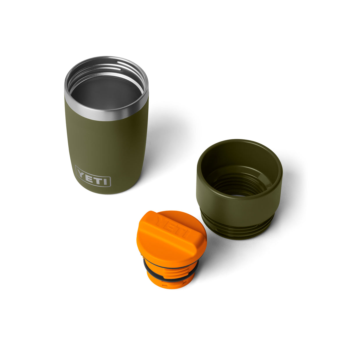 YETI Rambler 8 OZ (236ml) Travel Bottle with Commuter Cap - Olive / King Crab