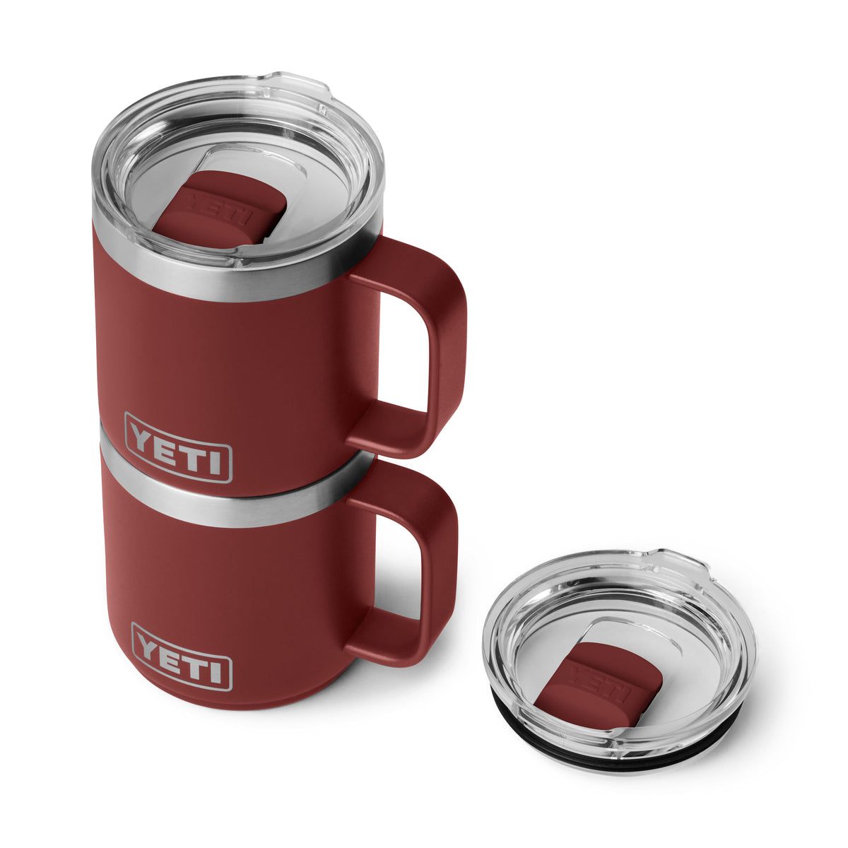 YETI Rambler 10 OZ (295ml) Stackable Mug With DuraSip™ Ceramic Lining - Stag Red