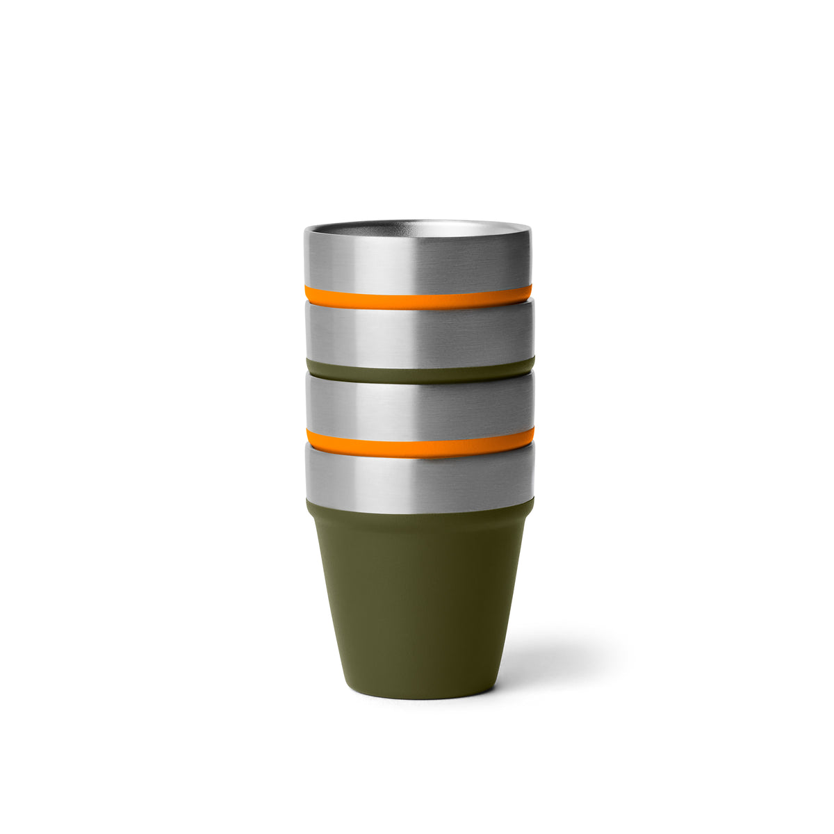 YETI Shot Glasses With Carrying Case - Olive / King Crab