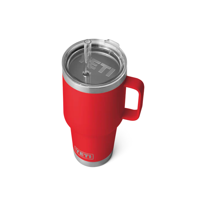 YETI Rambler 35 OZ (994ml) Straw Mug With Straw Lid - Rescue Red