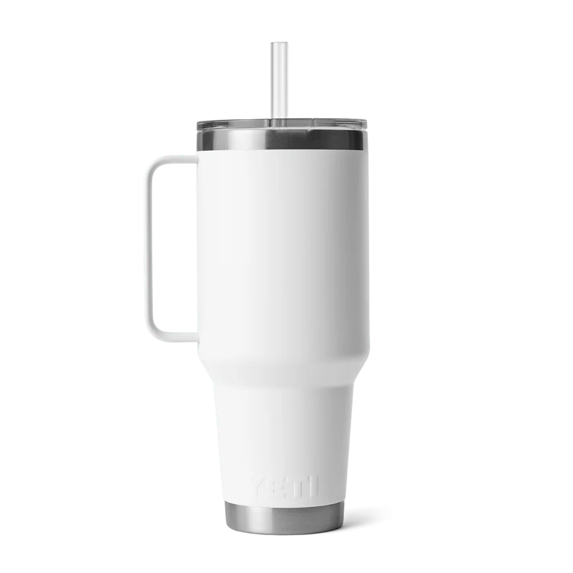YETI Rambler 42 OZ (1242ml) Straw Mug With Straw Lid - White
