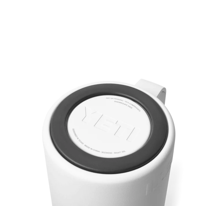 YETI Rambler 34 OZ French Press Cafetiere - White