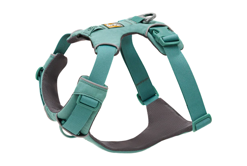 RUFFWEAR Front Range Dog Harness - River Rock Green Ruffwear