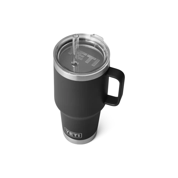 YETI Rambler 35 OZ (994ml) Straw Mug With Straw Lid - Black
