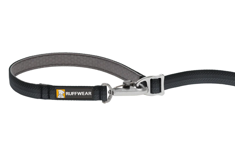 RUFFWEAR Switchbak Double-Ended Dog Lead - Basalt Grey Ruffwear