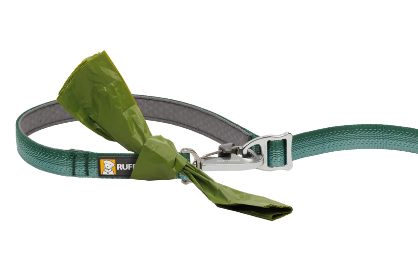 RUFFWEAR Switchbak Double-Ended Dog Lead - River Rock Green Ruffwear