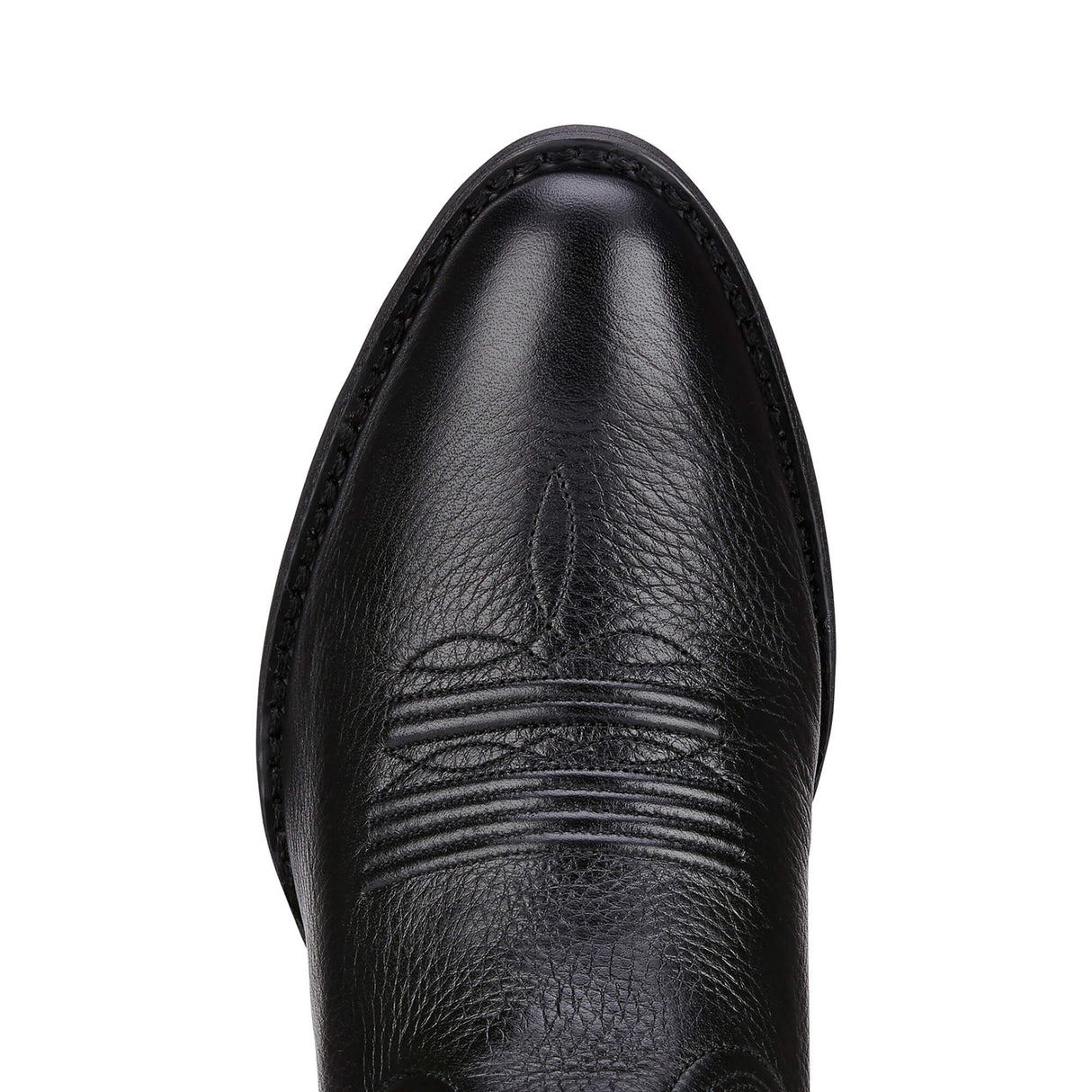 ARIAT Heritage Western R Toe Boots - Womens Cowgirl - Black Deertan