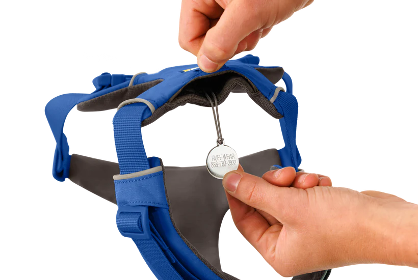 RUFFWEAR Front Range Dog Harness - Blue Pool Ruffwear