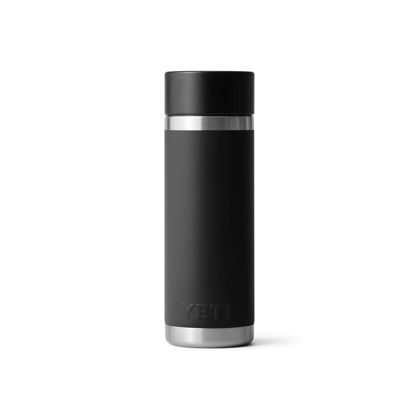 YETI Rambler 18 OZ (532ml) Bottle With Hotshot Cap - Black