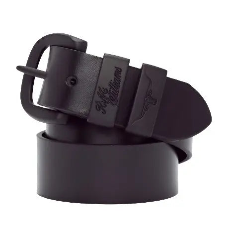 RM WILLIAMS Drover Belt - Mens 1.5" - Black RM Williams