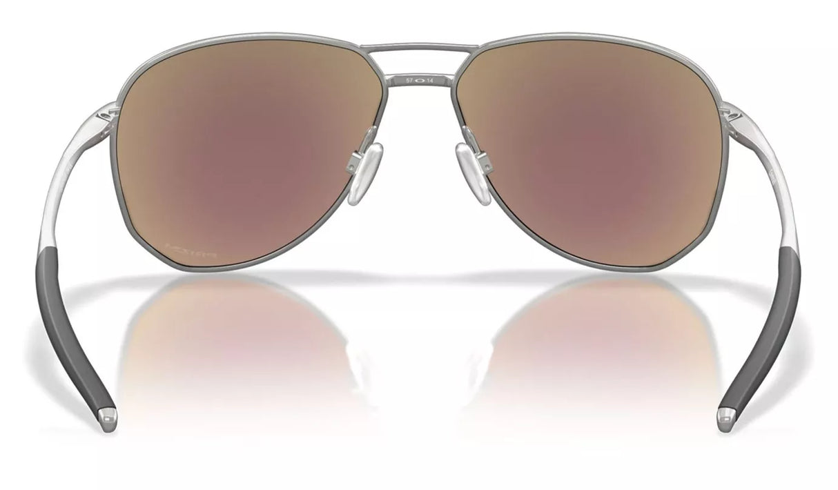 OAKLEY Contrail Sunglasses - Satin Chrome - Prizm Sapphire Lens Oakley