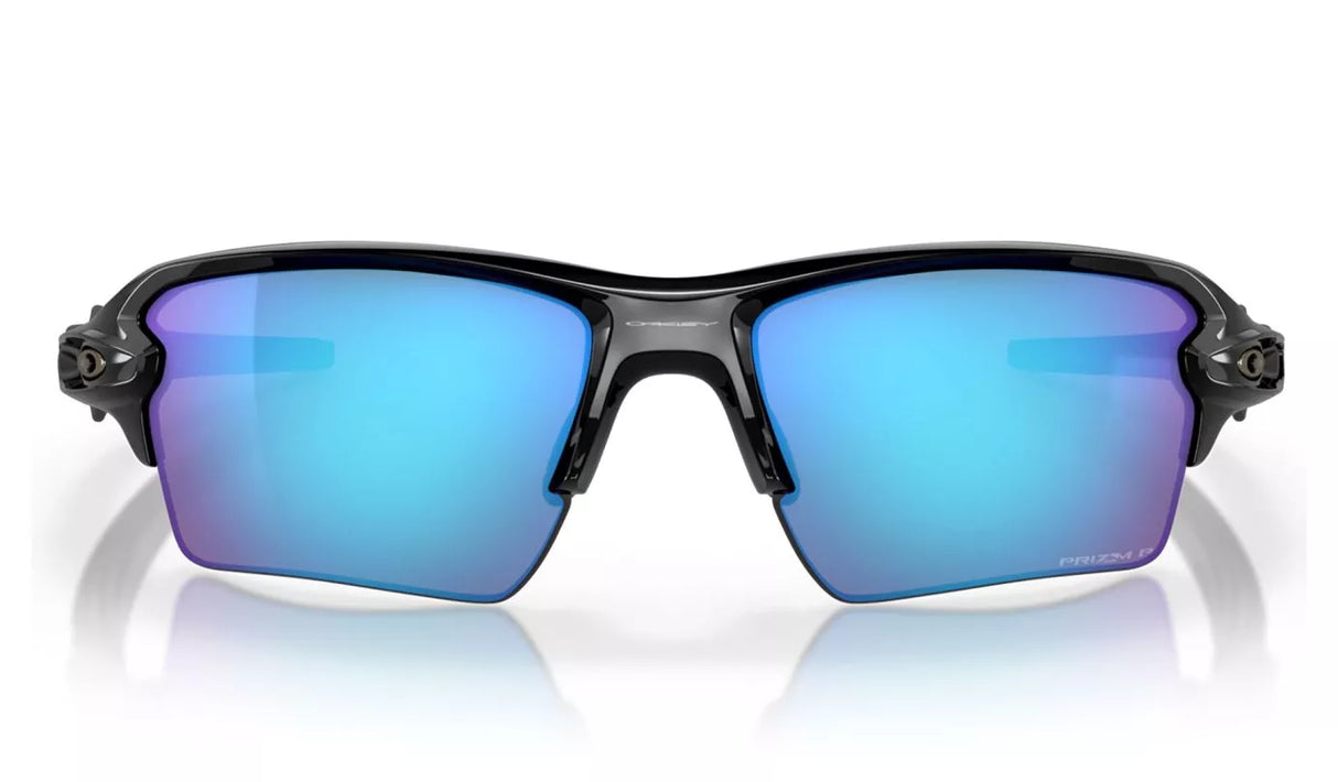 OAKLEY Flak 2.0 XL Sunglasses - Polished Black - Prizm Sapphire Polarized Lens Oakley