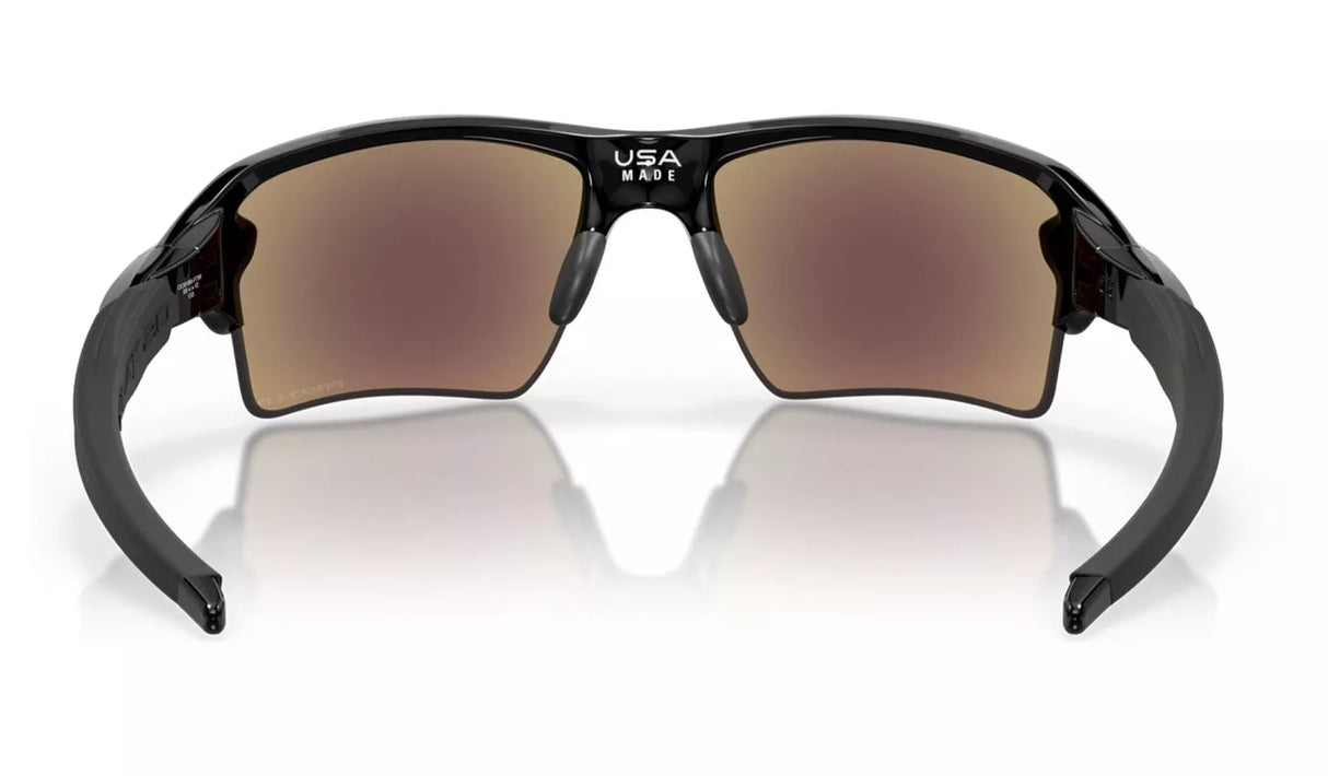 OAKLEY Flak 2.0 XL Sunglasses - Polished Black - Prizm Sapphire Polarized Lens Oakley