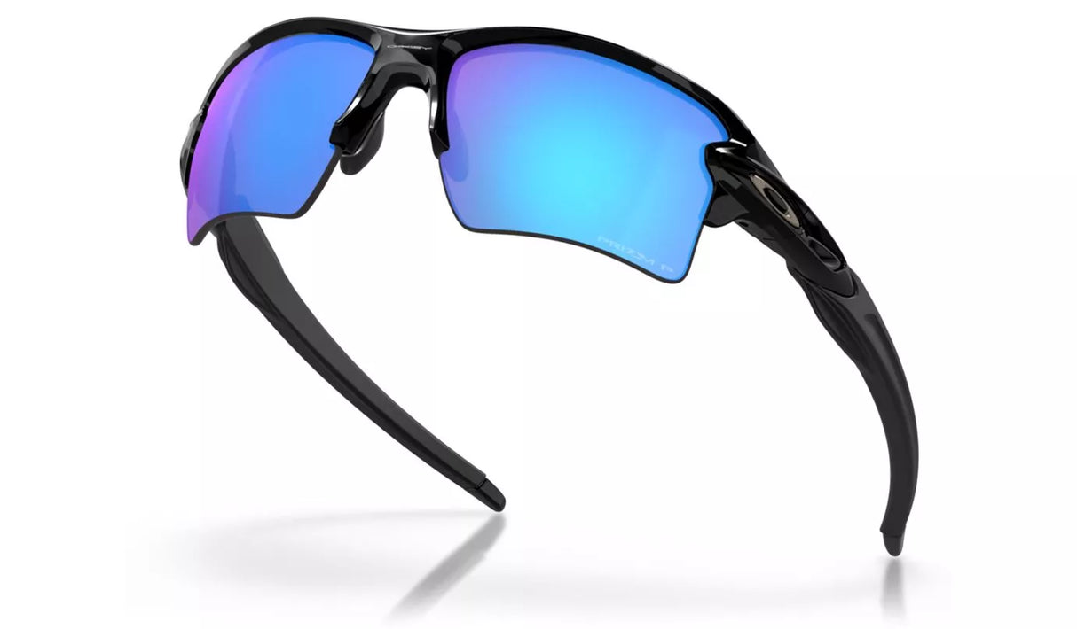 OAKLEY Flak 2.0 XL Sunglasses - Polished Black - Prizm Sapphire Polarized Lens Oakley