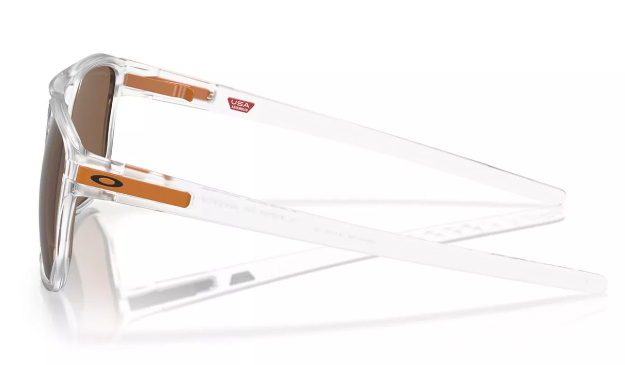 OAKLEY Latch Beta Sunglasses - Introspect Collection - Matte Clear Frame - Prizm Bronze Lens Oakley