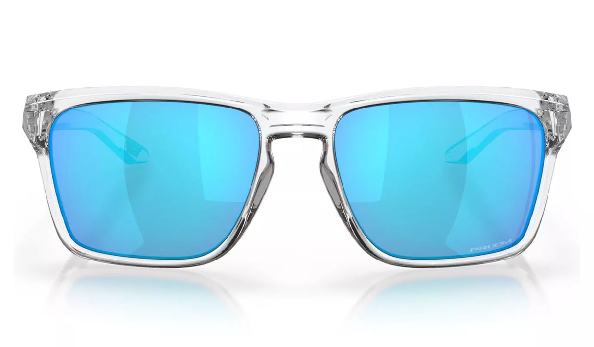 OAKLEY Sylas Sunglasses - Polished Clear - Prizm Sapphire Lens Oakley