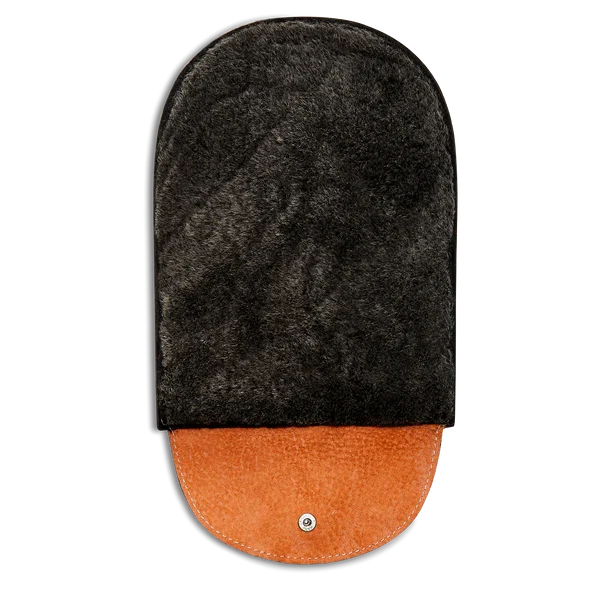 Saphir Médaille d'Or Atelier Mirror Gloss Glove – Orange Leather