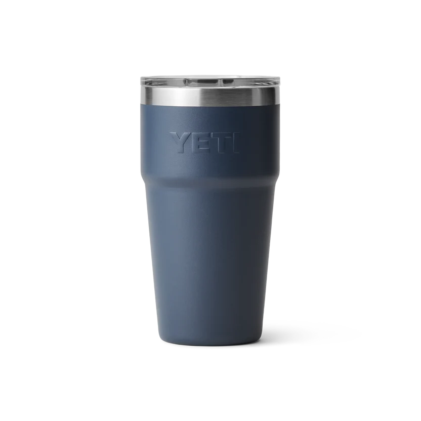 YETI Rambler 20 OZ (591ml) Stackable Cup With Magslider Lid - Navy YETI