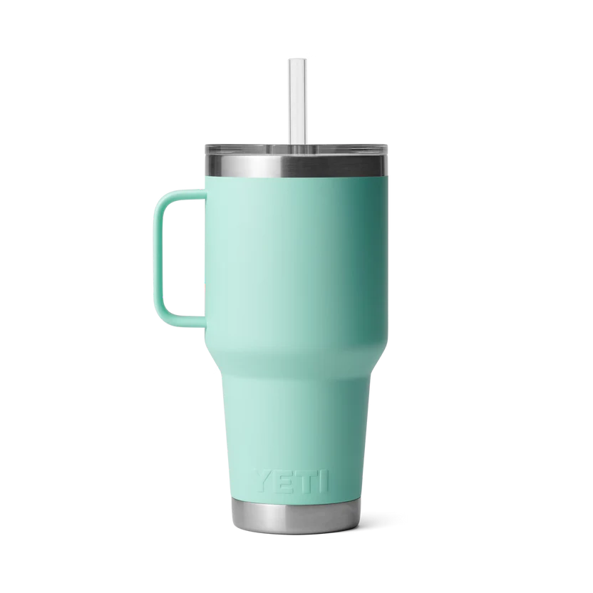 YETI Rambler 35 OZ (994ml) Straw Mug With Straw Lid - Seafoam