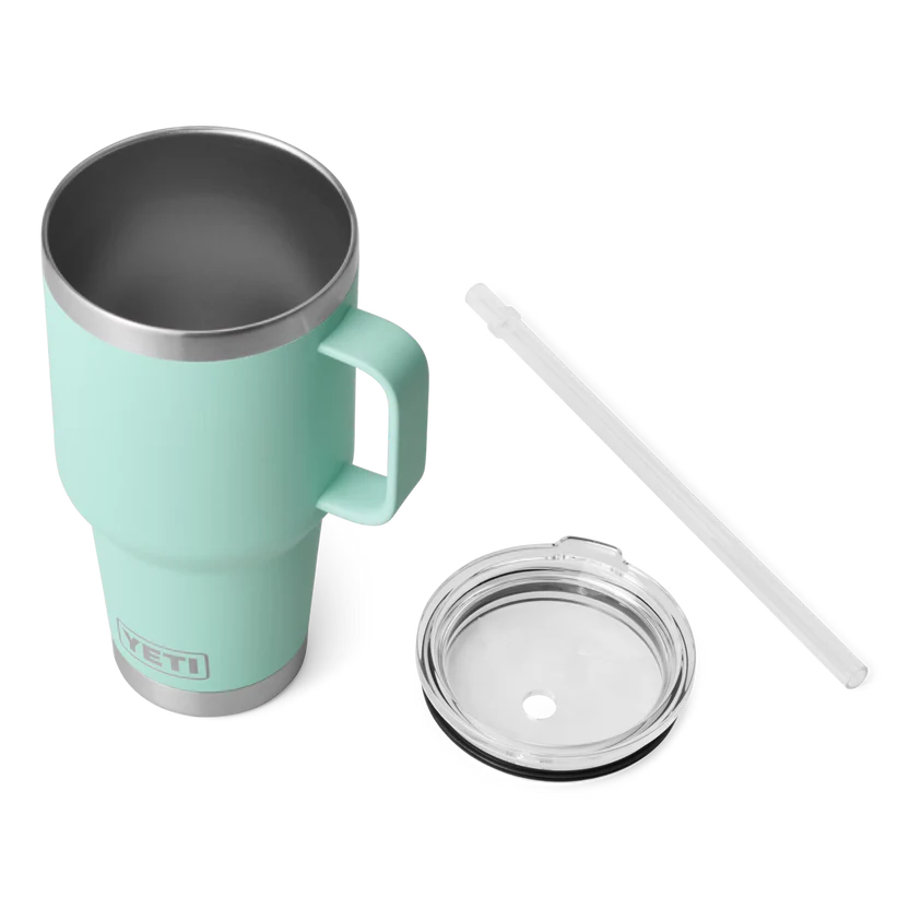 YETI Rambler 35 OZ (994ml) Straw Mug With Straw Lid - Seafoam