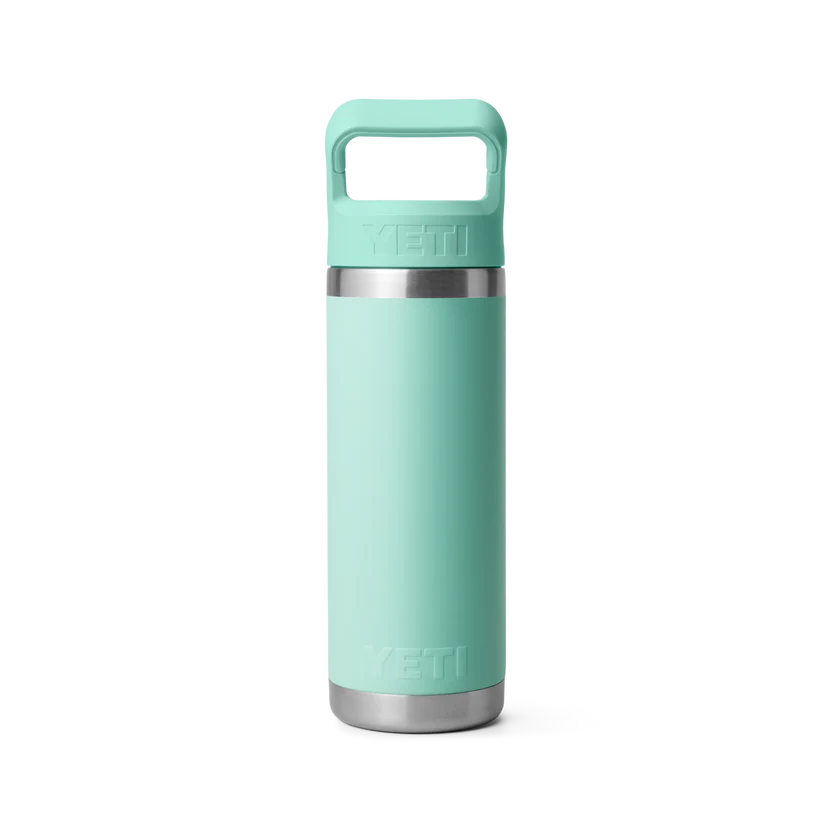 YETI Rambler 18 OZ (532ml) Bottle With Straw Cap - Seafoam