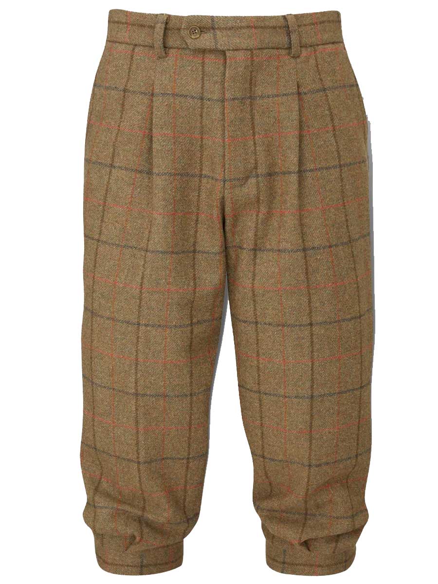 ALAN PAINE Combrook Mens Tweed Shooting Breeks - Thyme