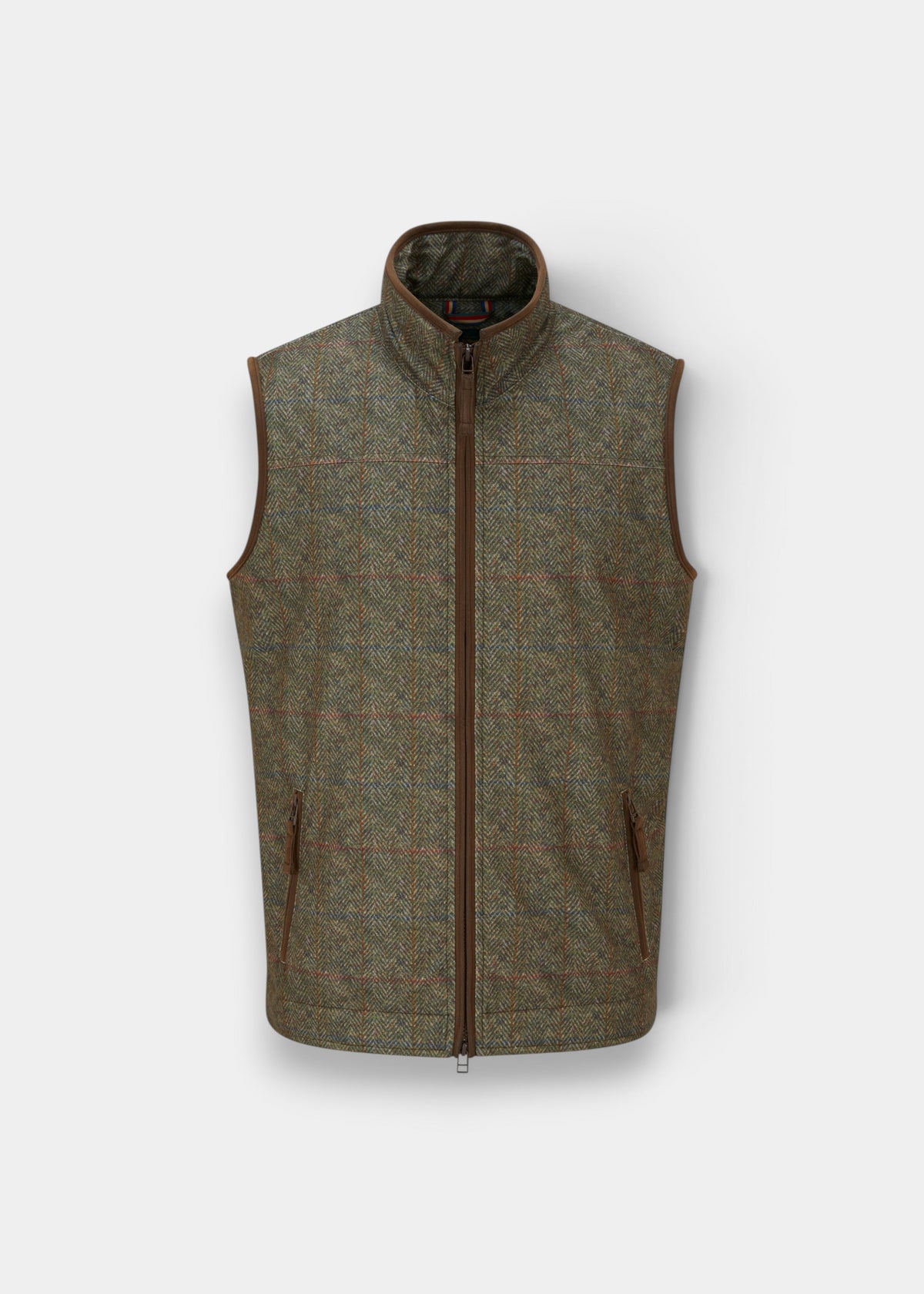 ALAN PAINE Didsmere Mens Technical Tweed Effect Gilet - Ackley