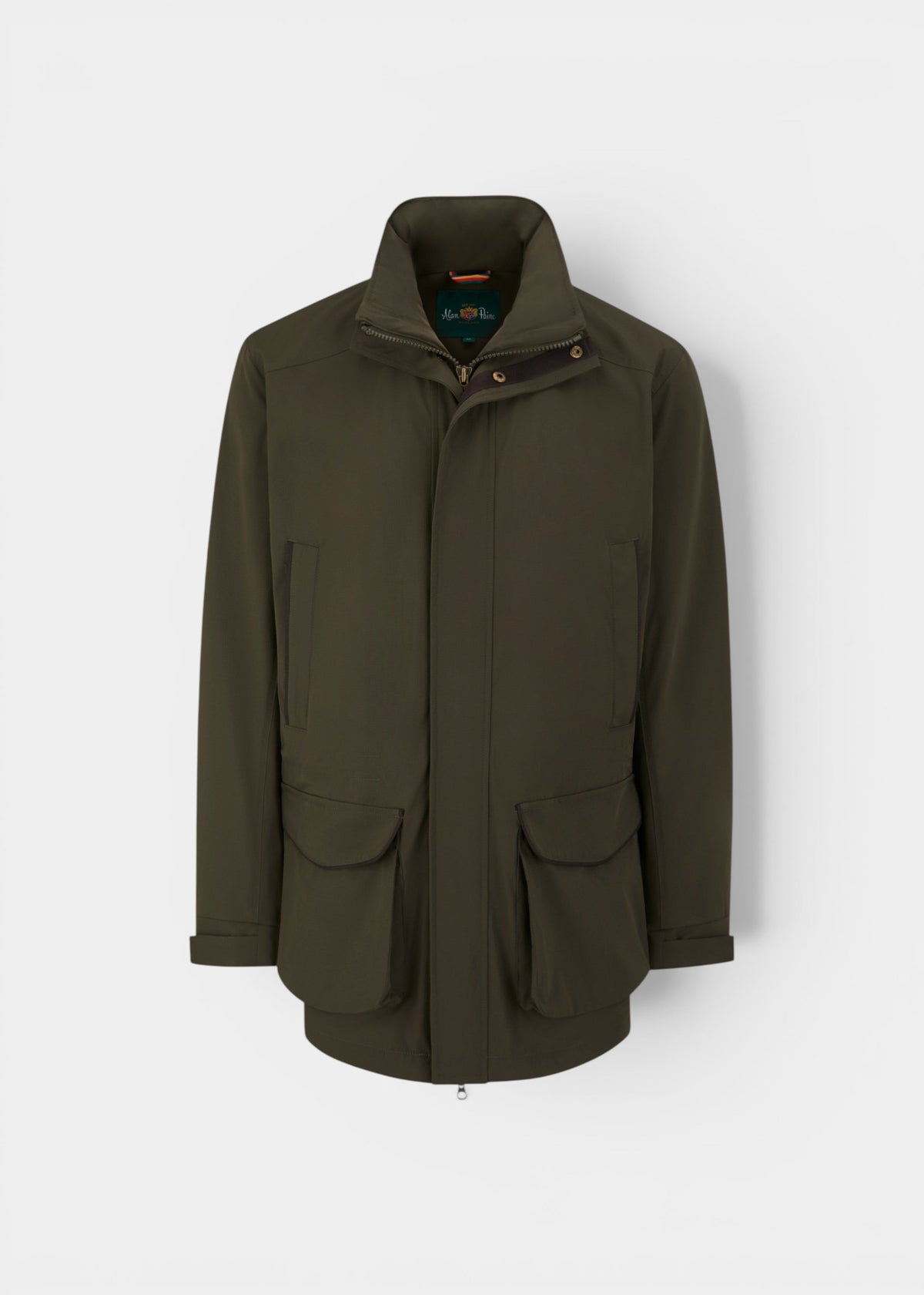 ALAN PAINE Willsden Mens Waterproof Coat - Olive
