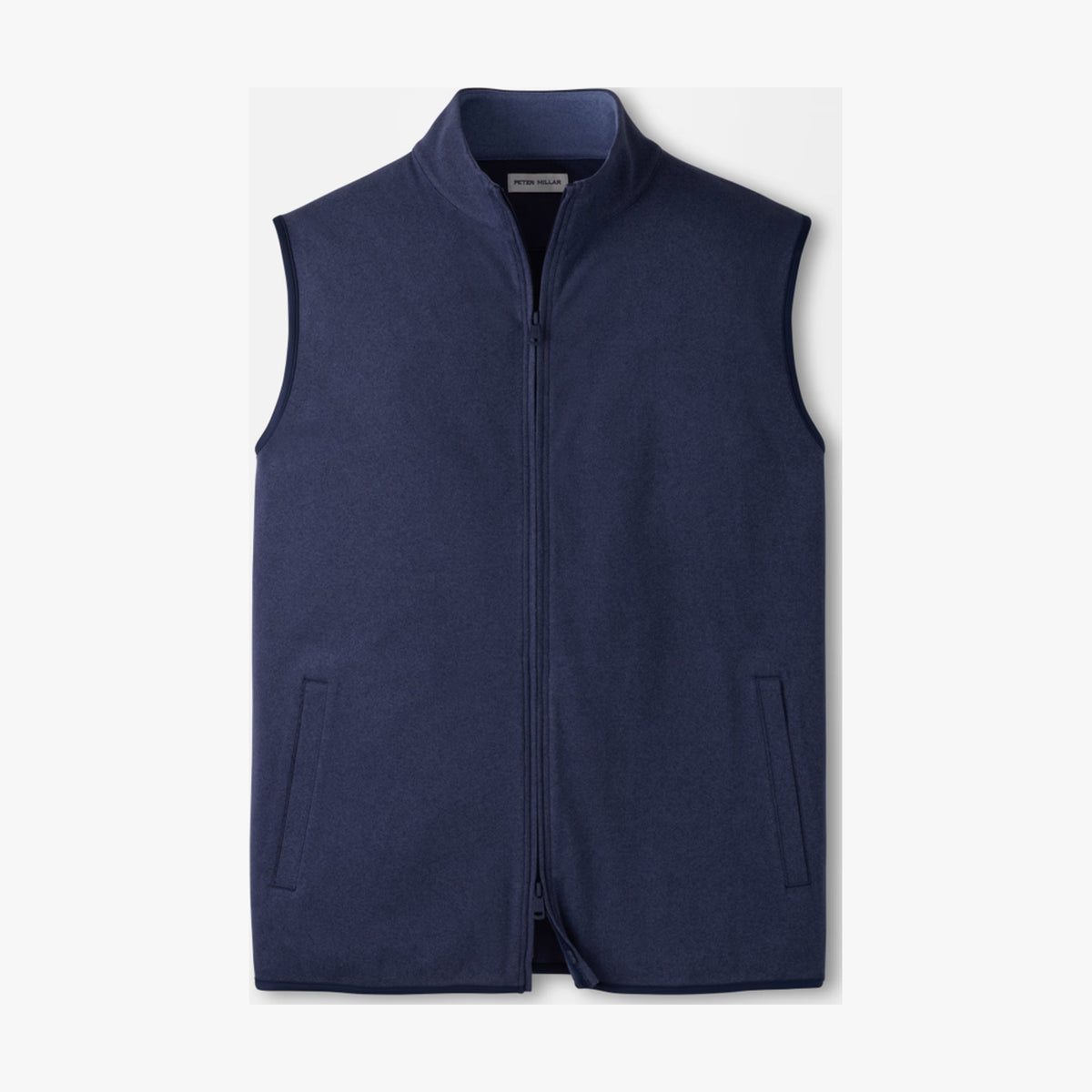 Peter Millar Ardent Air Performance Full-Zip Gilet in Navy - front product view
