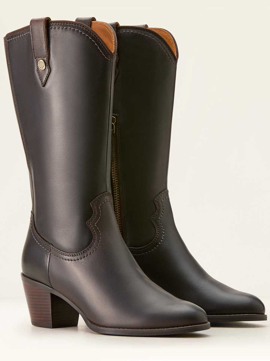 ARIAT Addison Western Boots - Womens - Chocolate Truffle