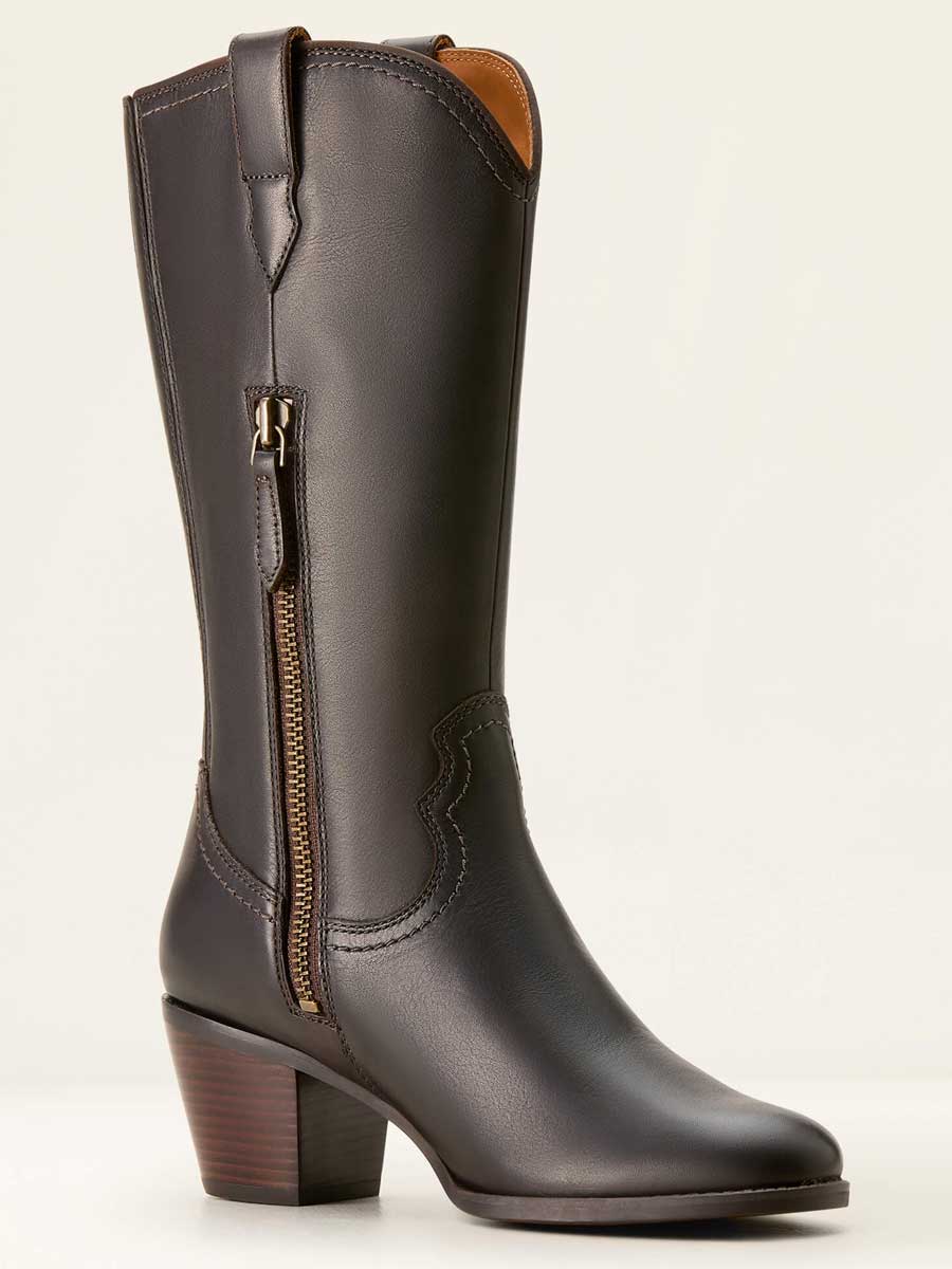 ARIAT Addison Western Boots - Womens - Chocolate Truffle