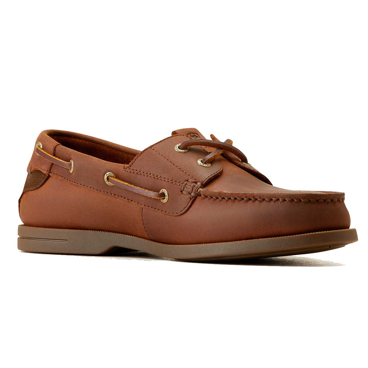 ARIAT Antigua Deck Shoes - Mens - Bridle Brown