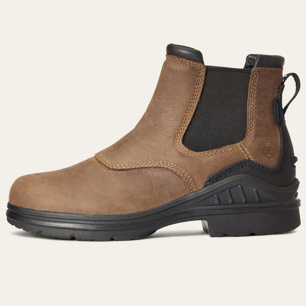 ARIAT Barnyard Twin Gore II Waterproof Boots - Womens - Antique Brown