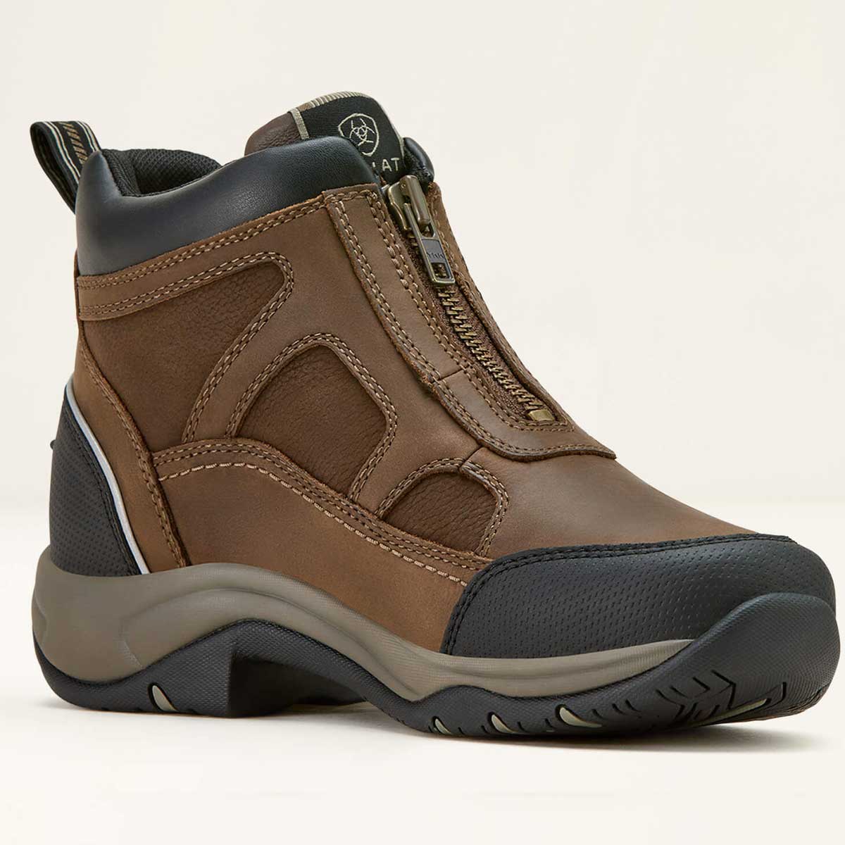 ARIAT Boots - Womens Terrain H20 Zip Waterproof - Palm Brown