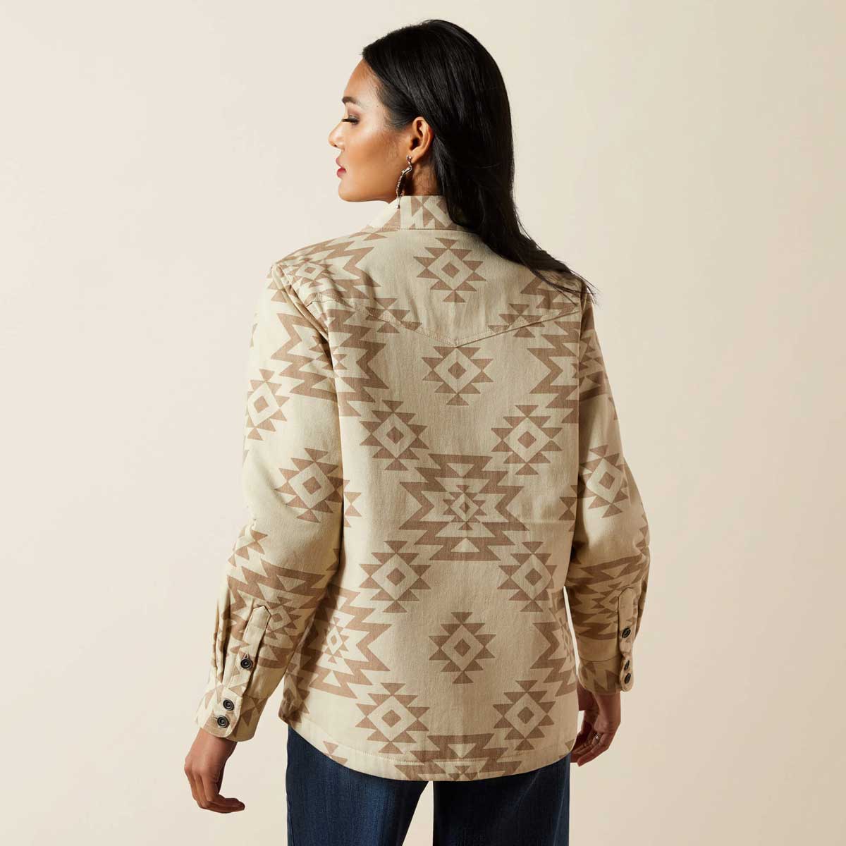 ARIAT Clovis Insulated Shirt Jacket - Womens - Puebla Print