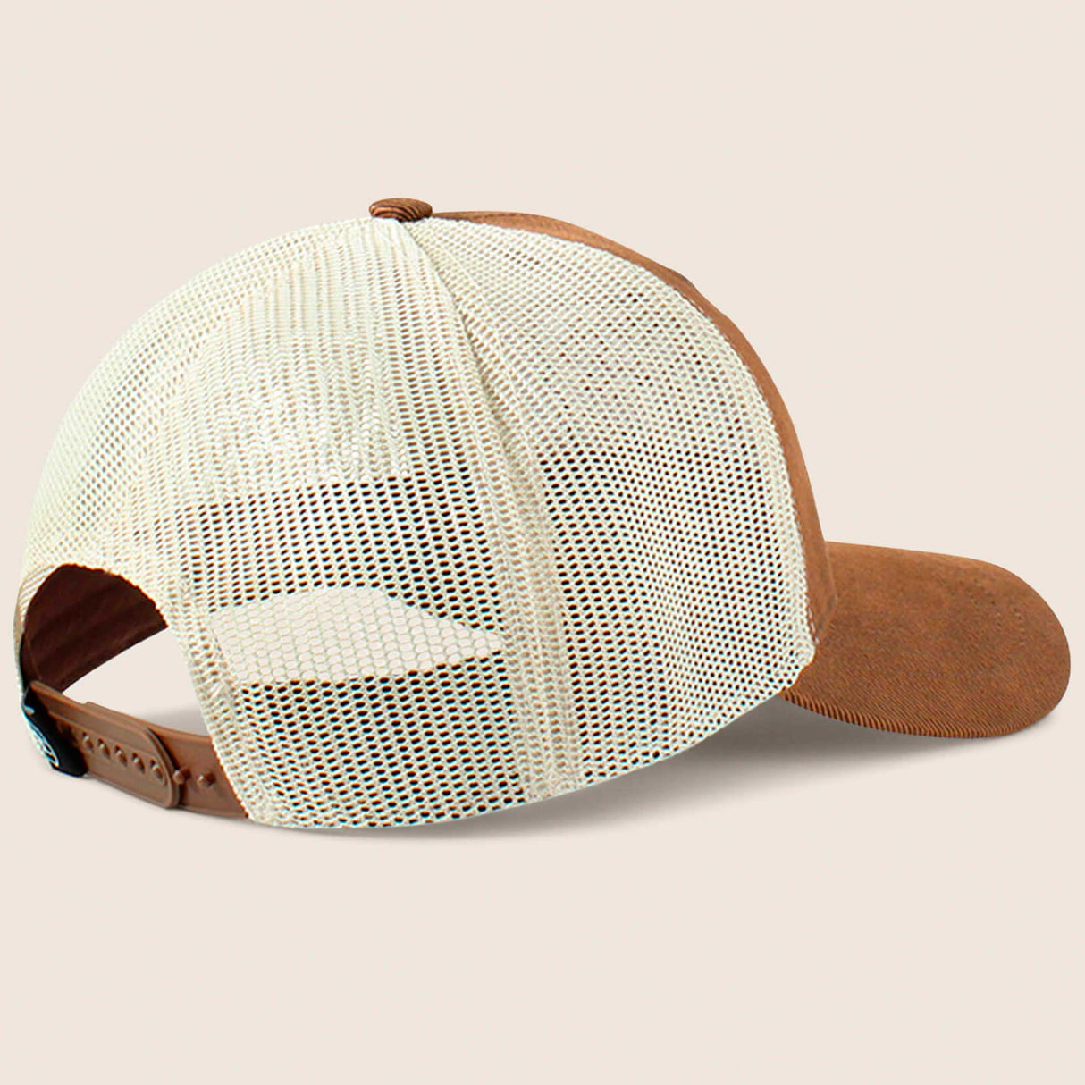 ARIAT Floral Leather Patch Cap - Brown