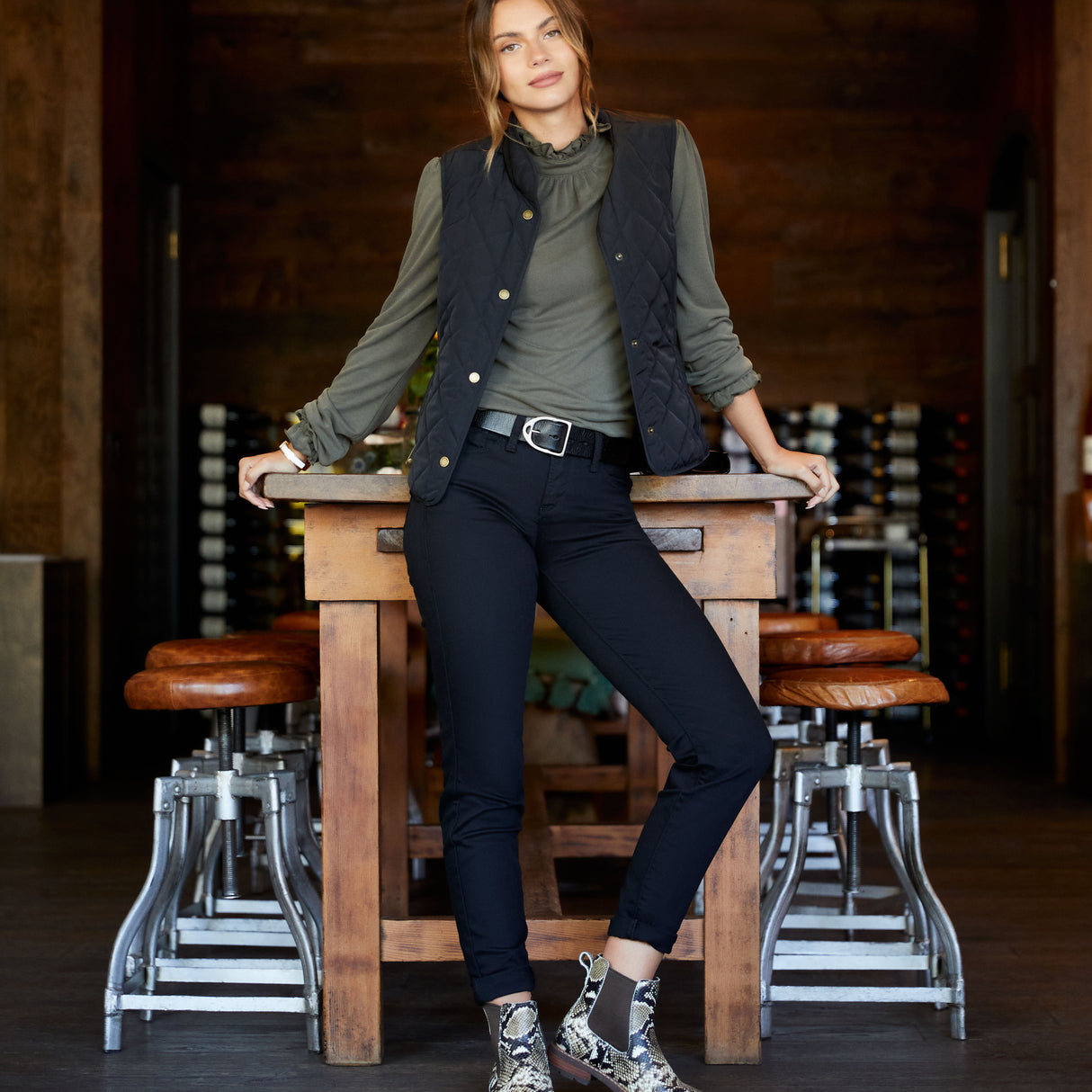 40% OFF - ARIAT Forever Skinny Jeans - Ladies - Perfect Rise - Black Rinse Ariat