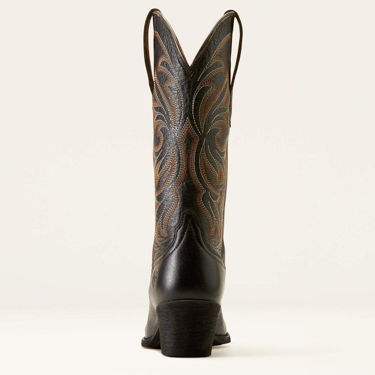 ARIAT Heritage J Toe Stretchfit Western Boots - Womens Cowgirl - Black Deertan
