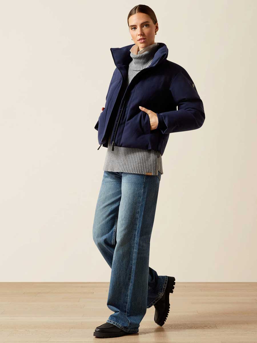 ARIAT Heyford Jacket - Womens - Navy