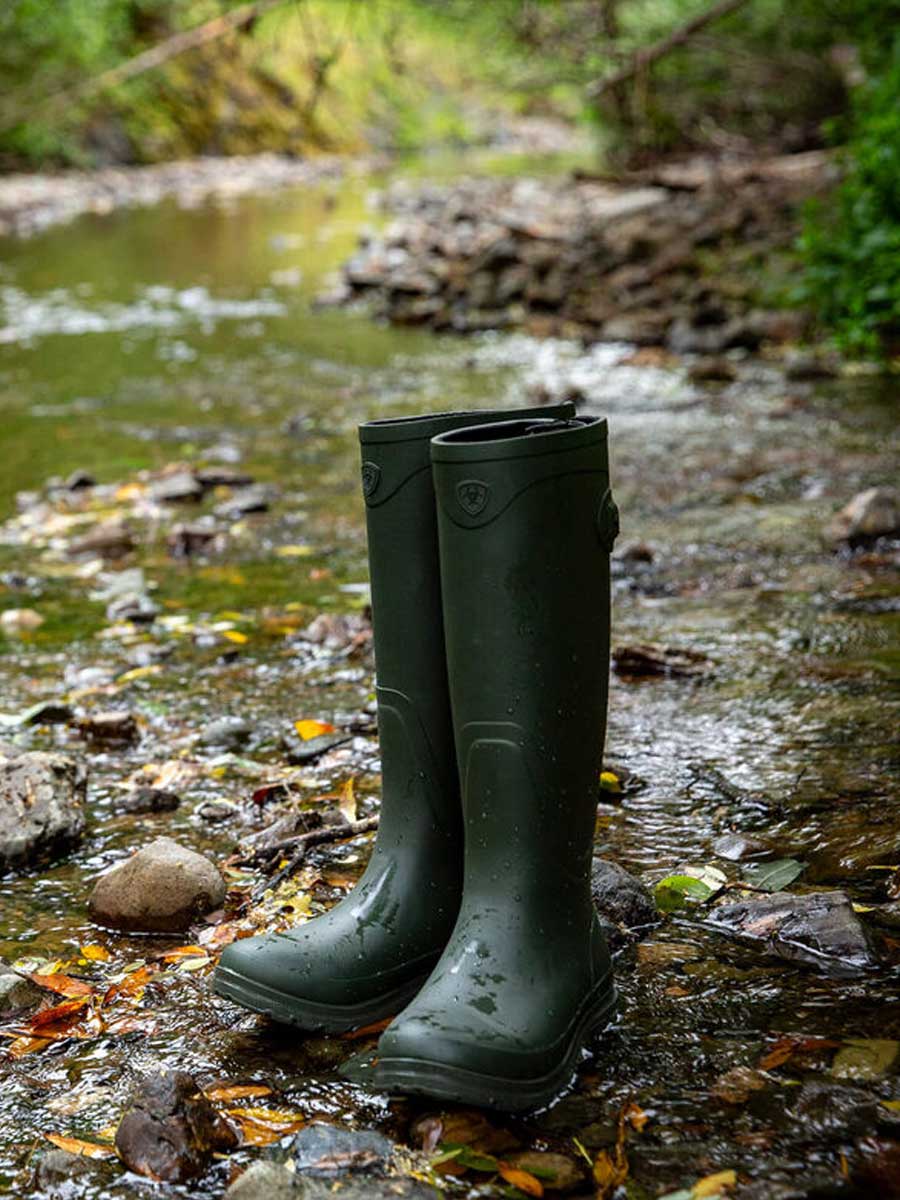 ARIAT Kelmarsh Wellington Boots - Womens - Olive