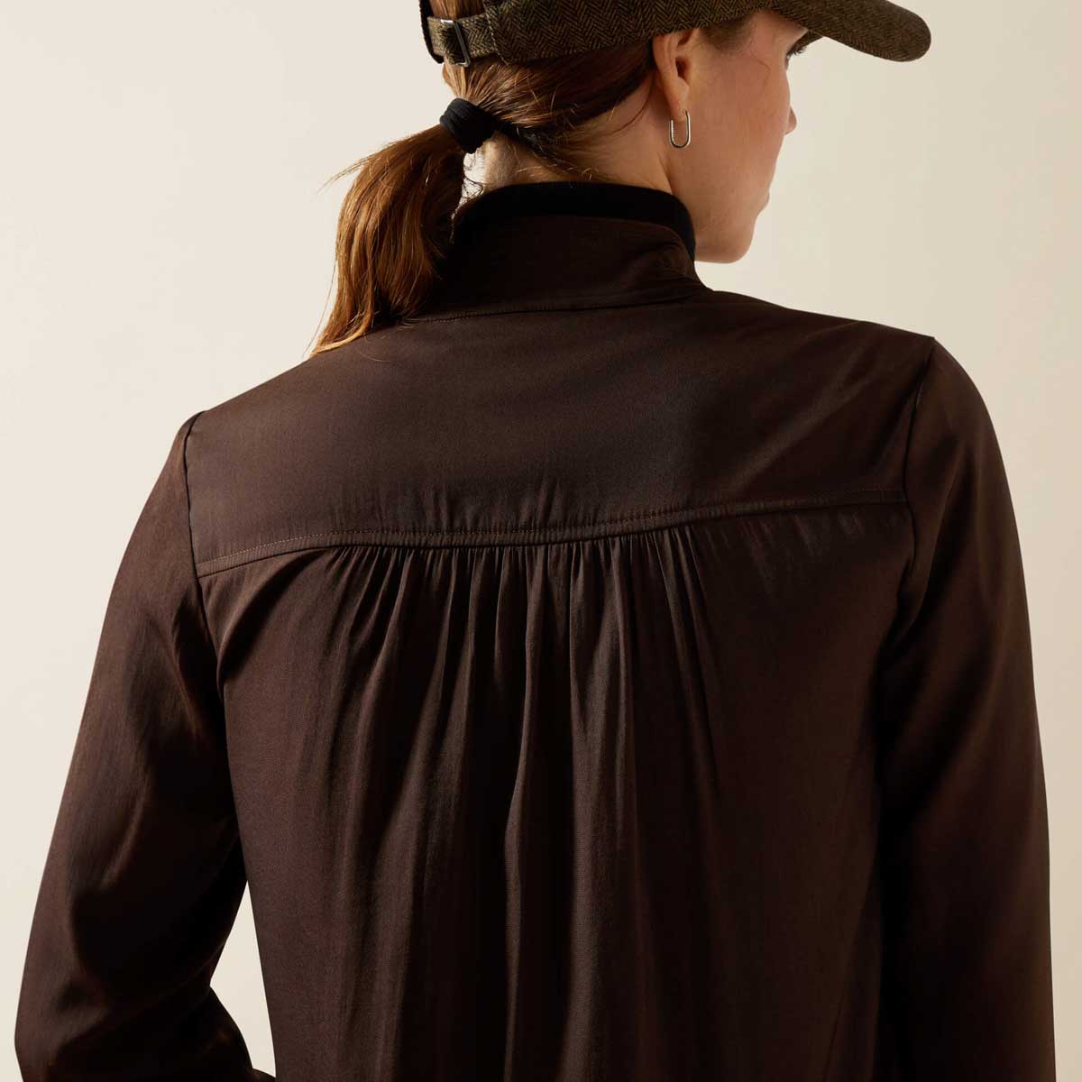 ARIAT Kildwick Blouse - Womens - Coffee Bean