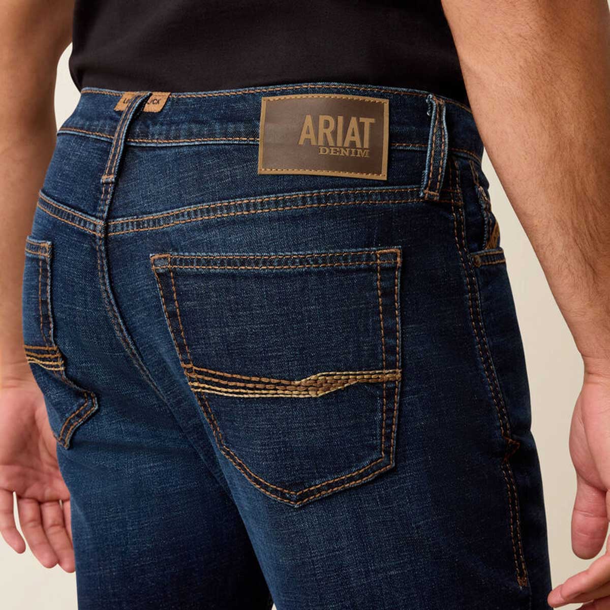 ARIAT M8 Modern Brock Slim Denim Jeans - Men's Straight Leg - Langston