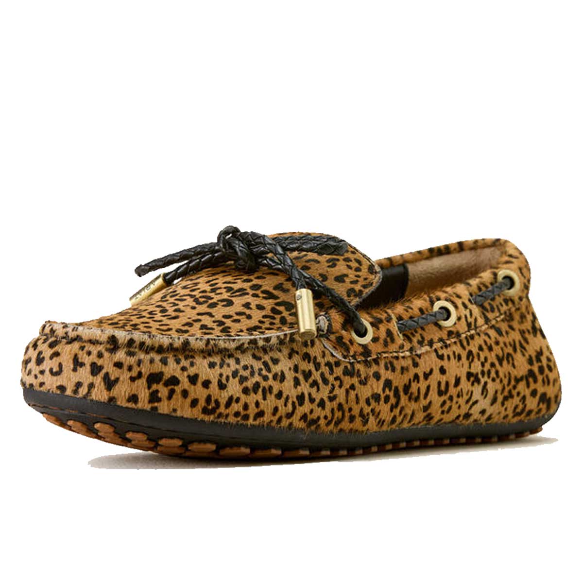 ARIAT Margot Driving Moc - Womens - Mini Cheetah Hair On