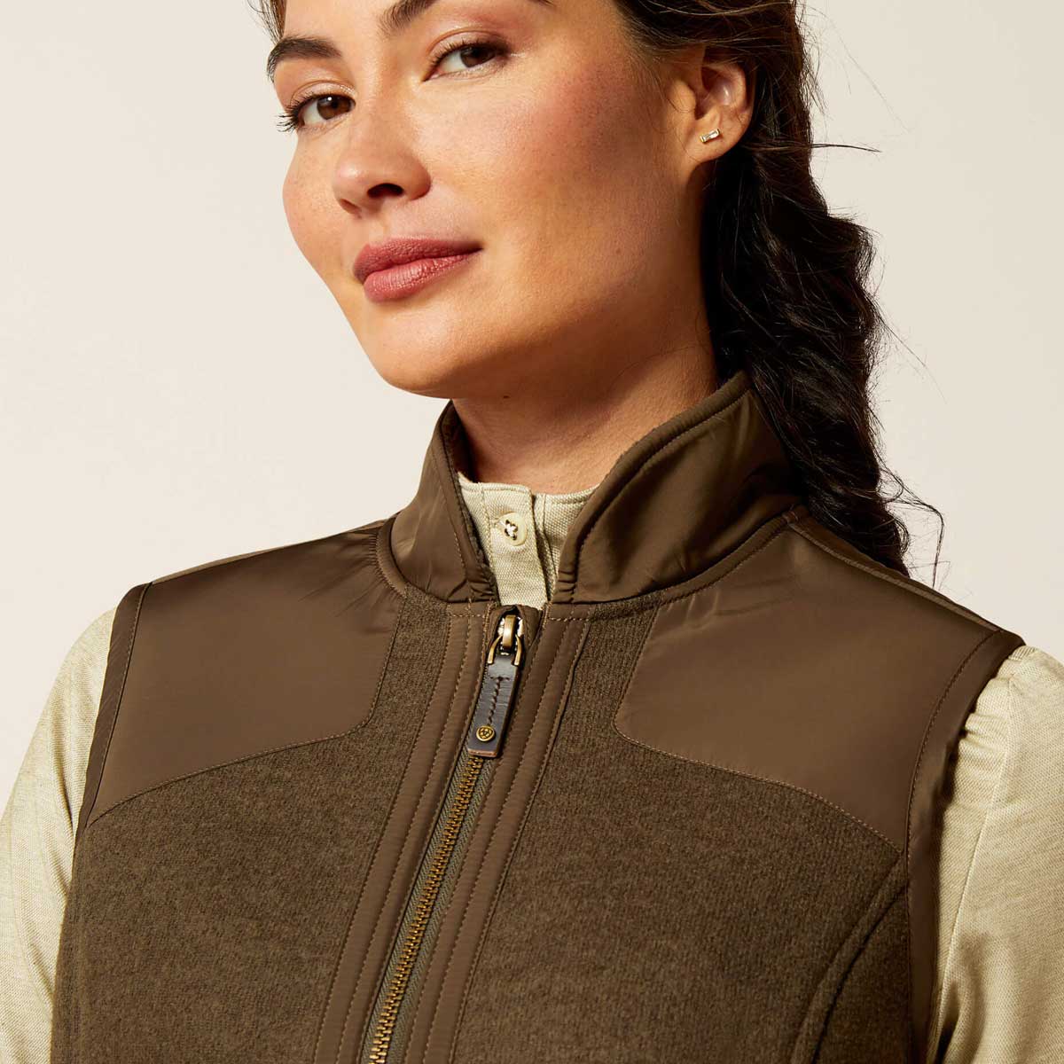 ARIAT Millbrae Gilet - Womens - Earth
