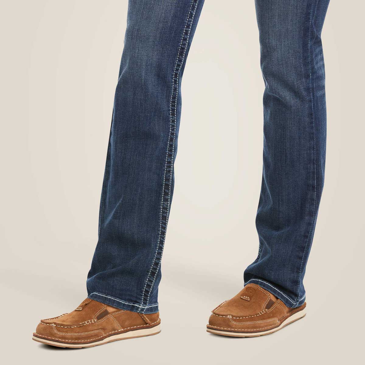 ARIAT R.E.A.L Mid Rise Stretch Ivy Stackable Straight Jeans - Women's - Dresden